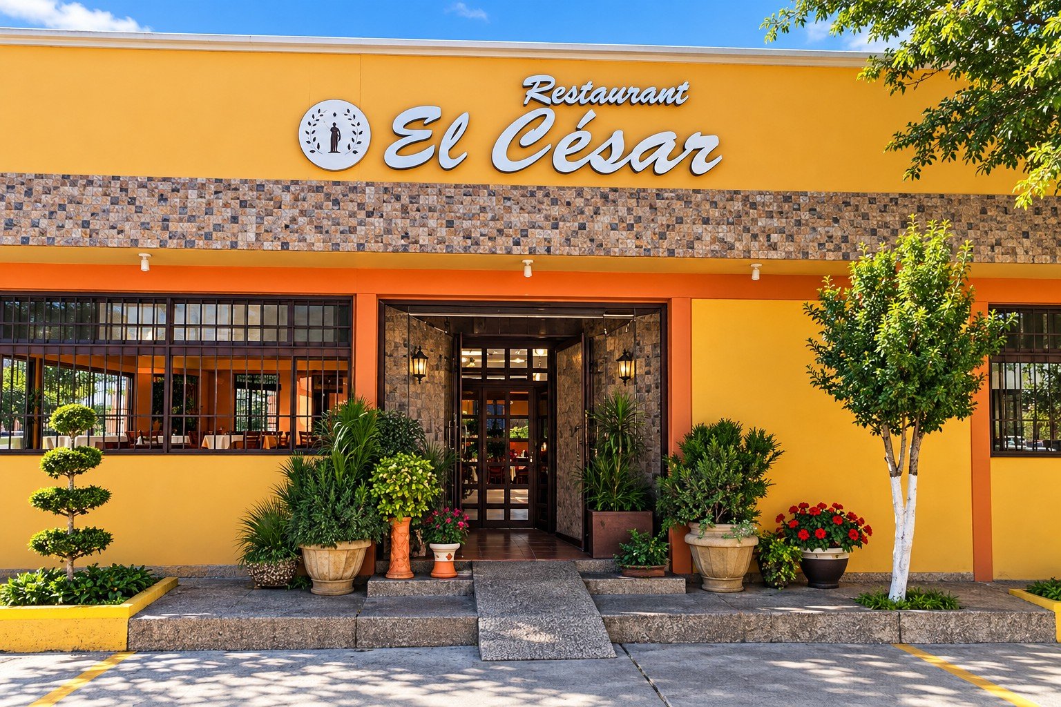 Fachada de Restaurant El César