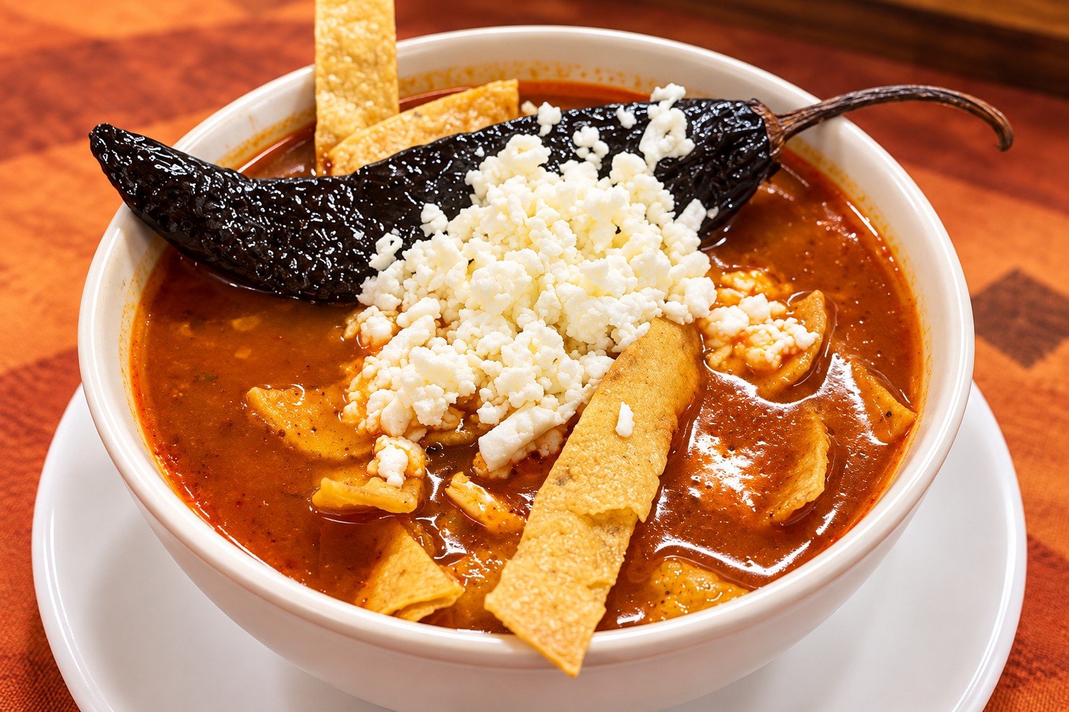 Sopa de tortilla